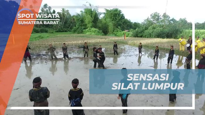 Sensasi Berbeda dalam Latihan Silat Lumpur di Sumatera Barat