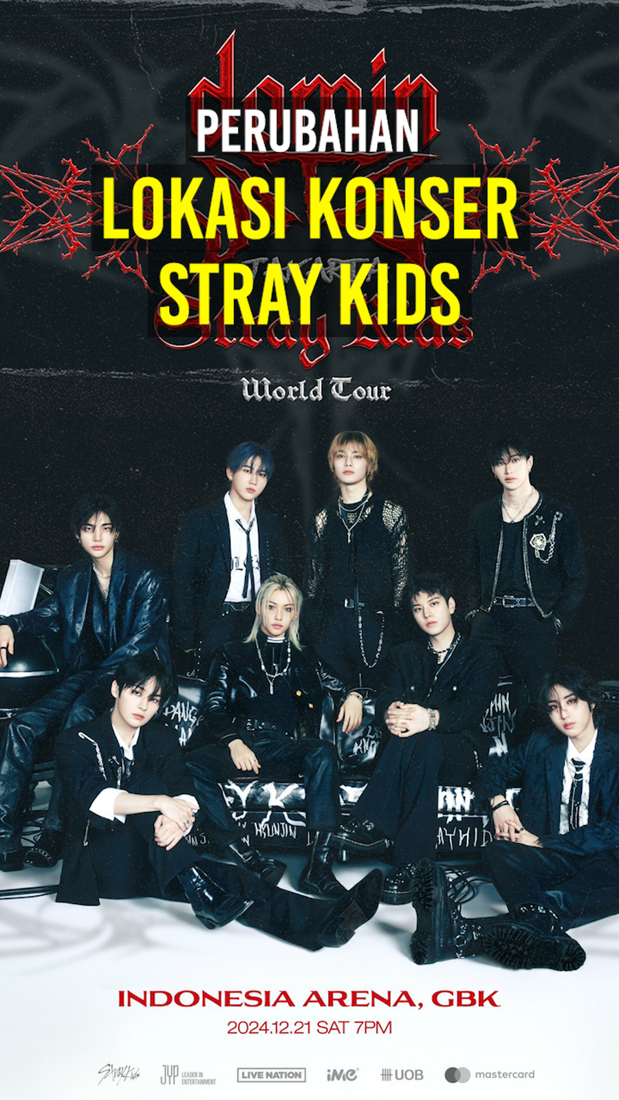 Video: Konser Stray Kids di Jakarta Ganti Venue