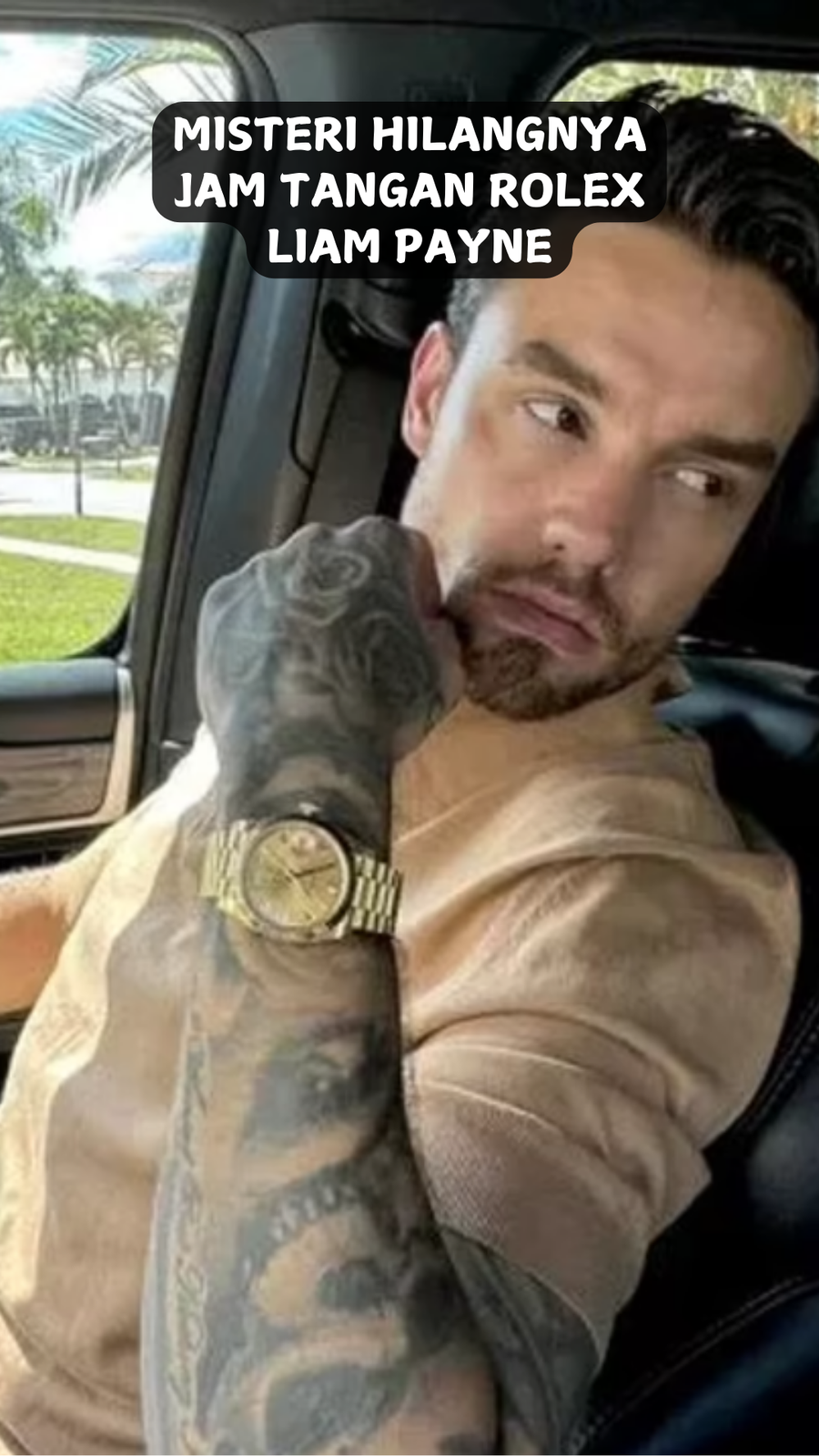Video: Polisi Cari Jam Tangan Rolex Liam Payne yang Hilang