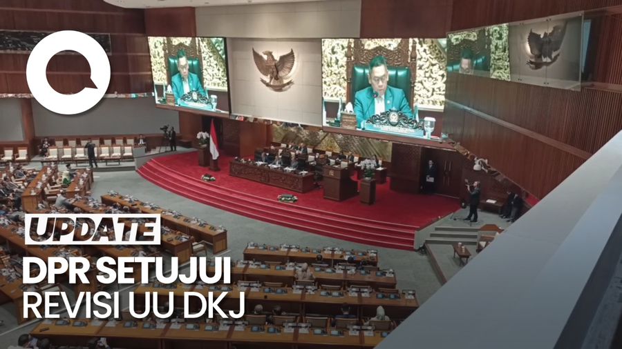Video: Rapat Paripurna Setujui Revisi UU DKJ Jadi Usul Inisiatif DPR