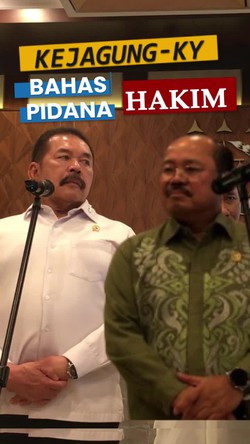 Video: KY-Kejagung Bahas Tindak Lanjut Pidana Hakim yang Bermasalah