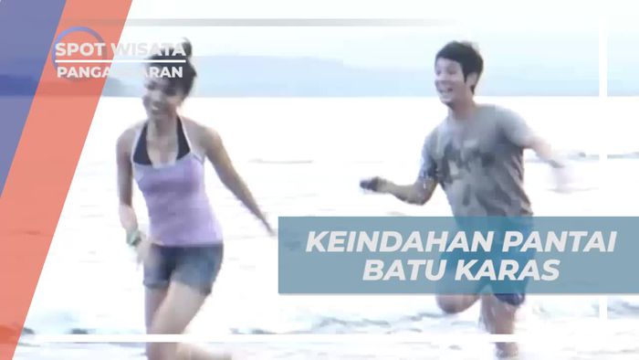 Menyusuri Keindahan Pantai Batu Karas di Pangandaran