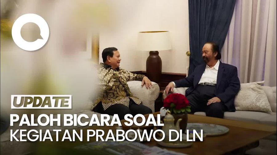 Video Paloh soal Lawatan Prabowo ke LN: Jaga Hubungan Bilateral 
