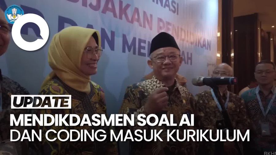 Video Gibran Usul AI-Coding Masuk Kurikulum, Mendikdasmen: Sifatnya Pilihan