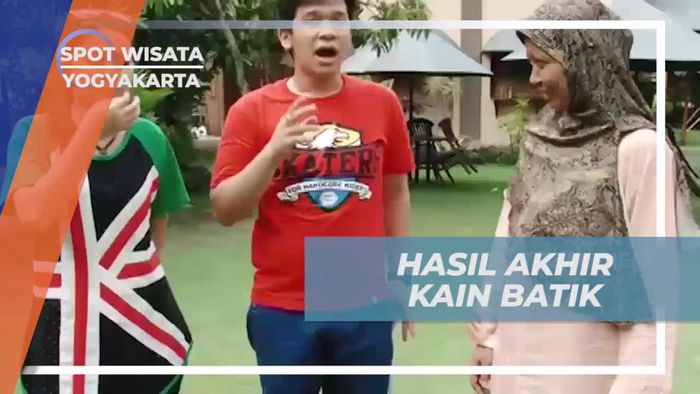Melihat Hasil Akhir Pembuatan Kain Batik Cantik di Yogyakarta