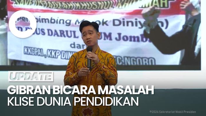 Video: Saat Wapres Gibran Soroti Masalah Klise di Dunia Pendidikan