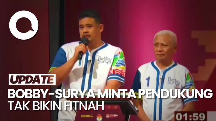 Video Bobby-Surya Tutup Debat: Musuh Kita Bukan Antarpaslon, Tapi Kemiskinan