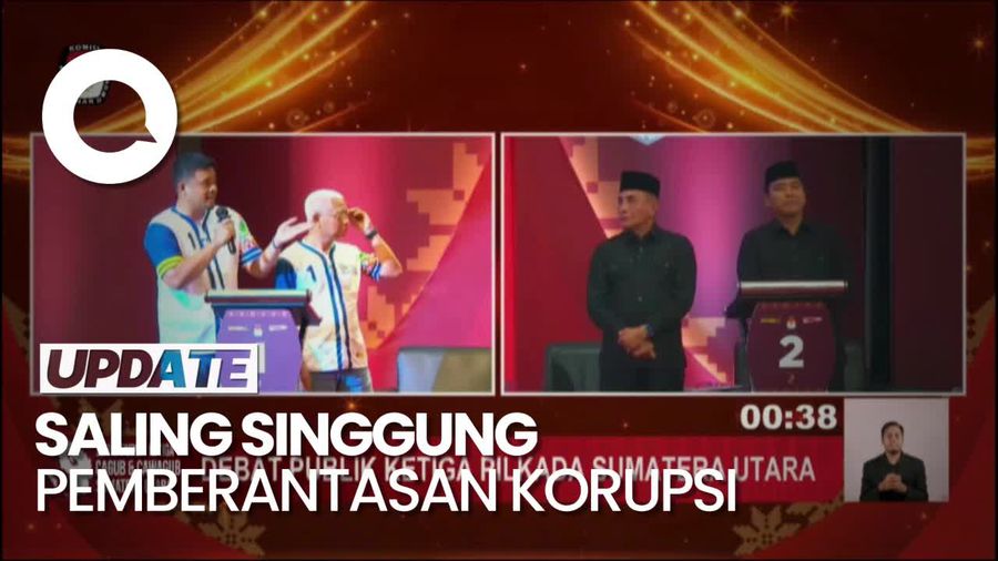 Video Cawagub Sumut Debat Basmi KKN: Singgung Lampu Pocong-Private Jet