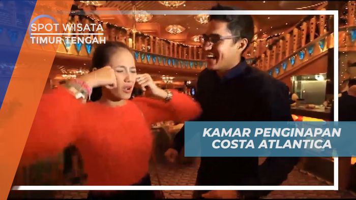 Menginap di Kamar Mewah Costa Atlantica, Timur Tengah
