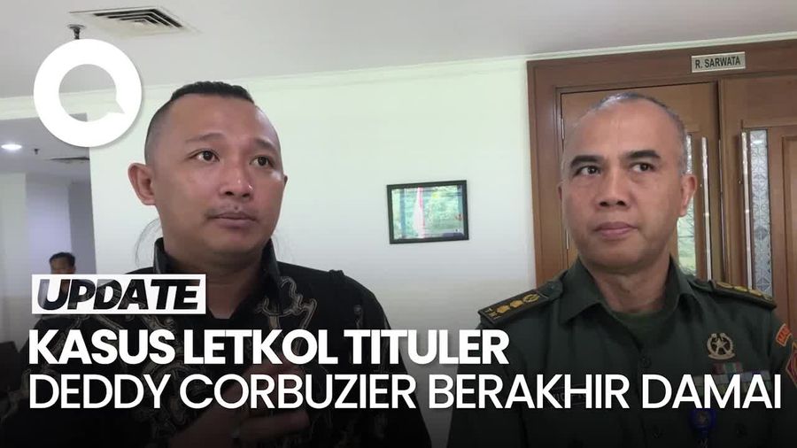 Video: Akta Damai Kasus Letkol Tituler Deddy Corbuzier