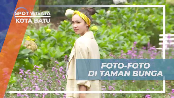 Berfoto Seru di Taman Bunga Pagupon, Kota Batu
