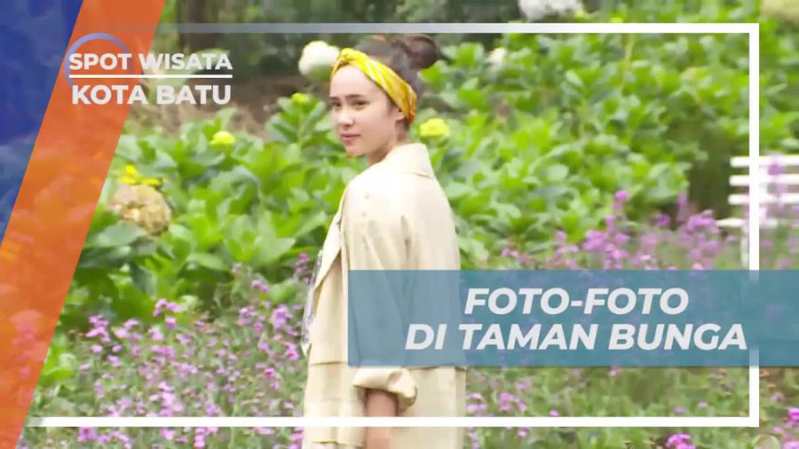 Berfoto Seru di Taman Bunga Pagupon, Kota Batu
