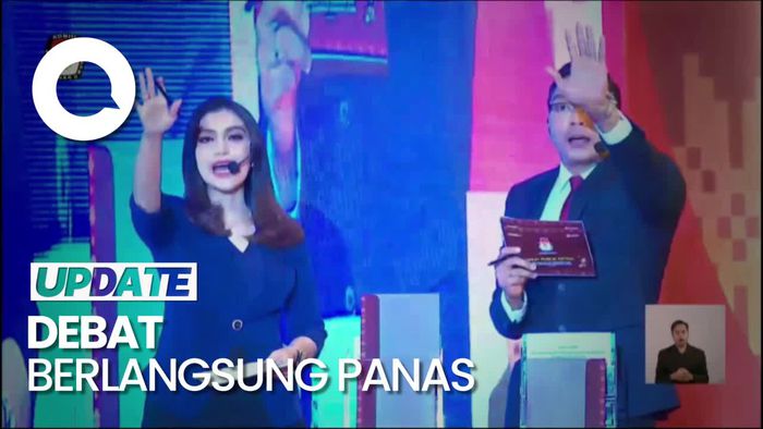 Video Kala Moderator Debat Sumut Berulang Kali Minta Penonton Tenang