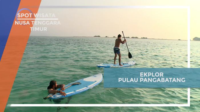  Eksplorasi Seru Pulau Pangabatang dengan Berenang dan Paddle Board, Nusa Tenggara Timur