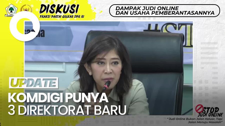 Video: Komdigi Pecah Ditjen yang Urus Dunia Digital Jadi 3, Ini Tugasnya