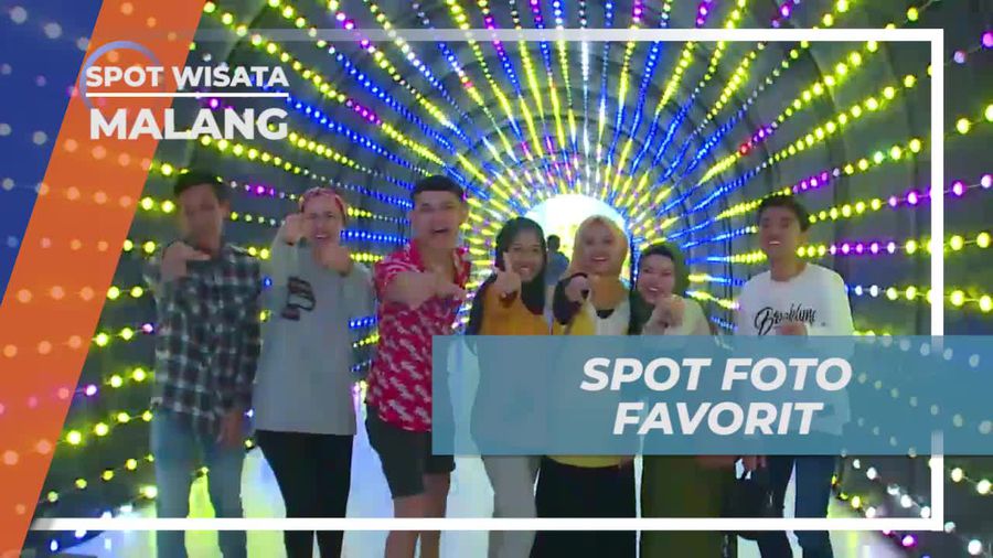Berfoto di Spot Favorit Kota Malang Night Paradise