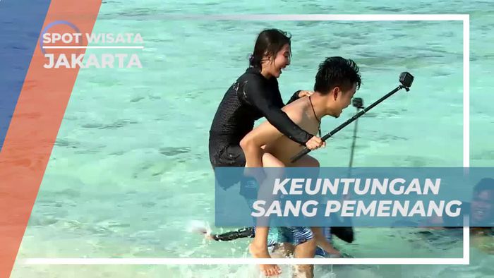 Keuntungan dan Hukuman Balap Floaties di Pulau Dolphin, Jakarta
