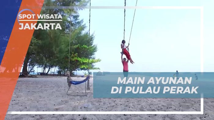 Bermain Ayunan di Pulau Perak, Kepulauan Seribu Jakarta