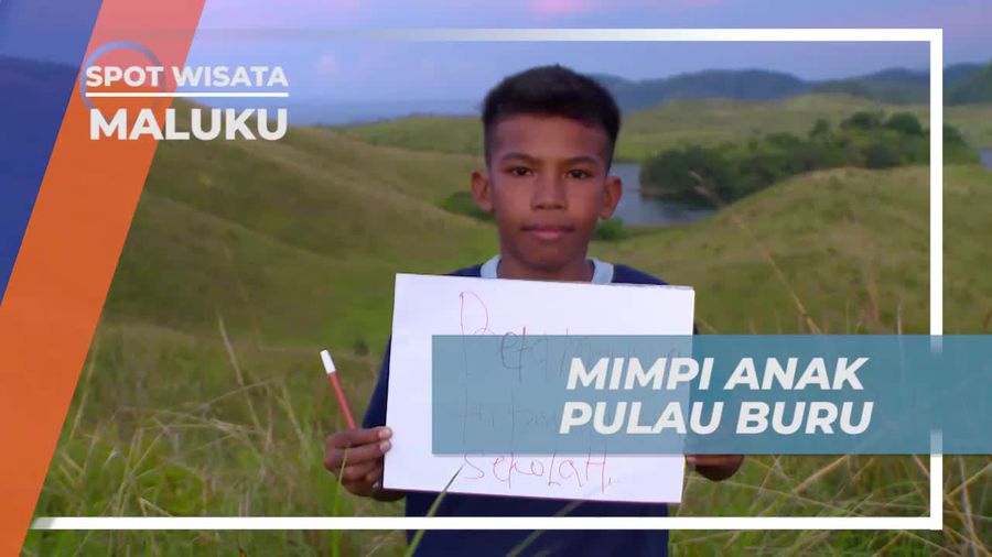 Menulis Mimpi di Bukit Rana Bersama Anak Pulau Buru Maluku