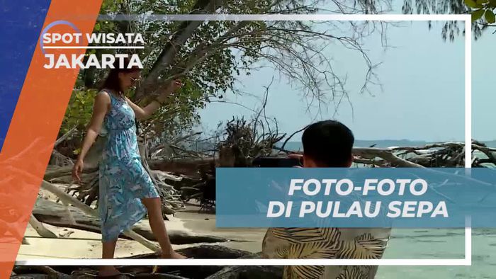Serunya Berfoto di Pulau Sepa, Kepulauan Seribu Jakarta