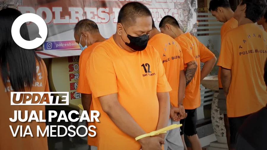 Video: Pria di Bali Diringkus Seusai Jual Pacar, Patok Tarif Rp 1,5 Juta