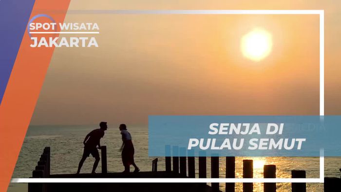 Menikmati Indahnya Senja di Pulau Semut, Jakarta