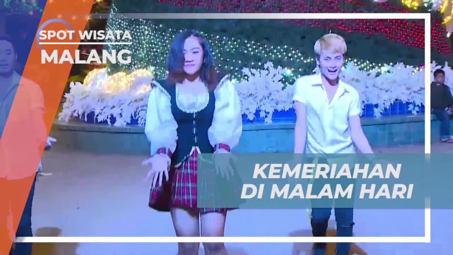 Kemeriahan Malam di Kota Malang Night Paradise