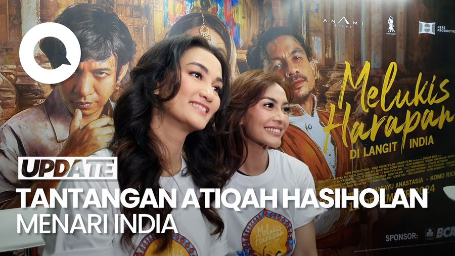 Video: Cerita Atiqah Hasiholan Kesulitan Belajar Menari India Demi Film