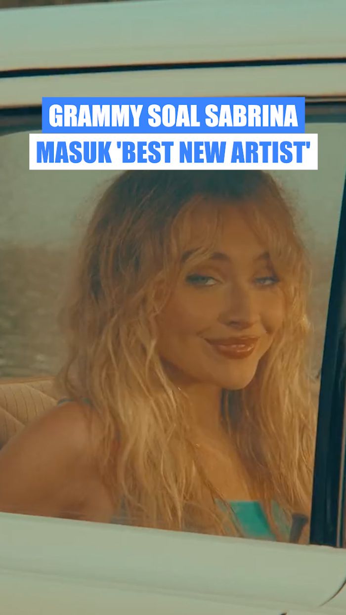 Video: Respons GRAMMY soal Sabrina Carpenter Bisa Masuk Best New Artist