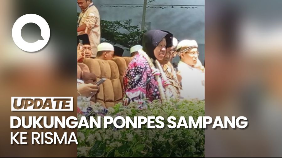 Video: Tri Rismaharini Kantongi Dukungan Ponpes Sampang Jadi Gubernur Jatim