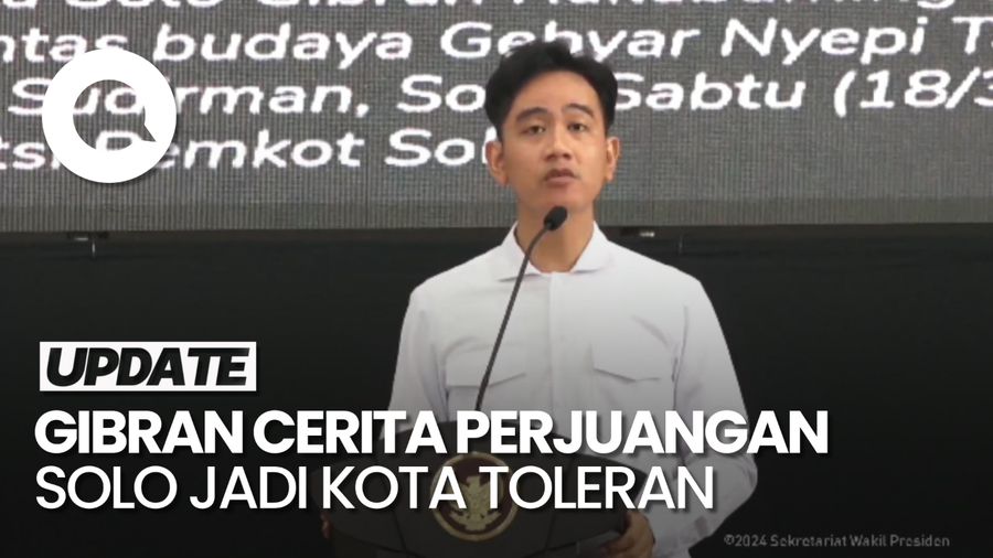 Video Gibran Cerita Ada Pihak Protes Ornamen Natal di Solo: Saya Tidak Mundur