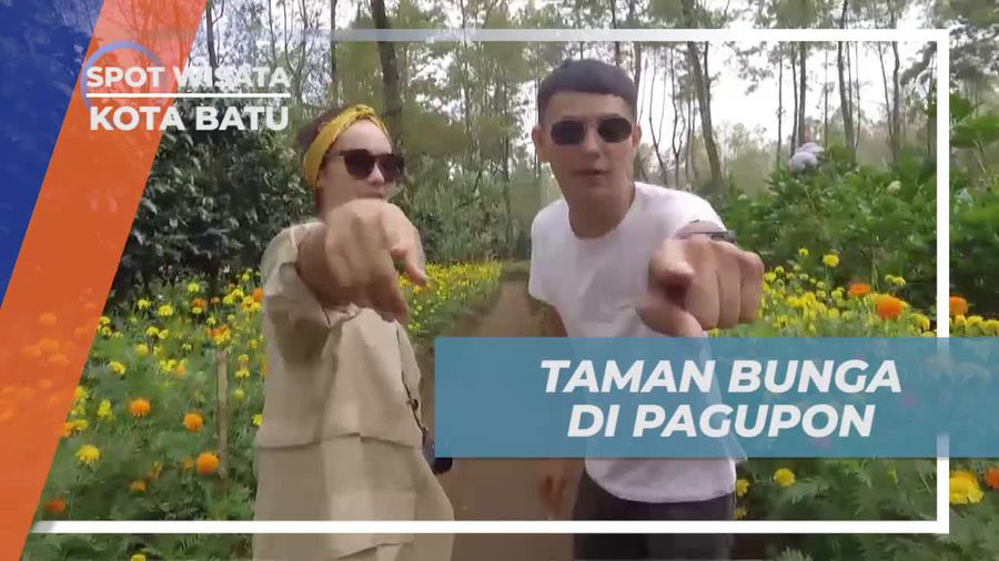 Menikmati Indahnya Taman Bunga di Pagupon, Kota Batu
