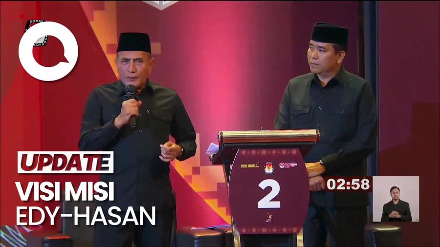 Video Edy Buka Debat: Bicara Pemimpin Bersih dan Berkomitmen