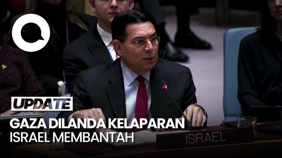 Video: Pejabat PBB Sebut Kelaparan Terjadi di Gaza, Israel Bilang Fitnah