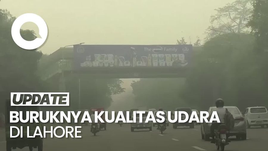 Video: Lahore Jadi Kota dengan Udara Tercemar di Dunia