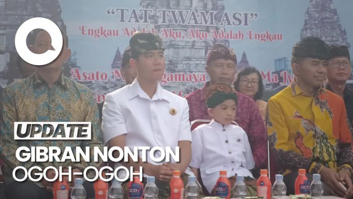 Video Gibran Cuek Dicibir gegara Nonton Ogoh-ogoh: Biar Tahu Toleransi
