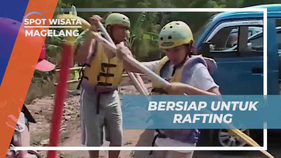 Persiapan Rafting Seru di Magelang