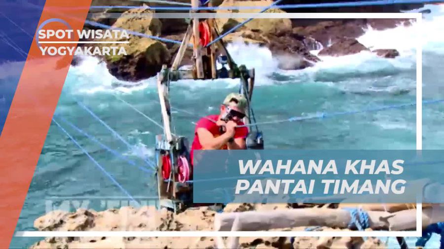 Mengujungi Wahana Gondola Pantai Timang, Yogyakarta