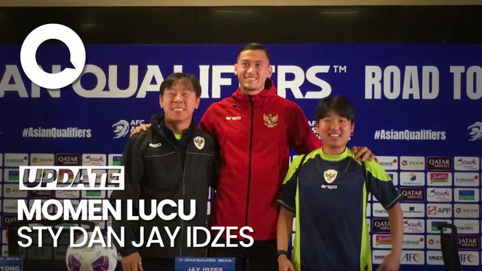 Video: Tingkah Lucu STY Sampai Jinjit saat Berfoto dengan Jay Idzes