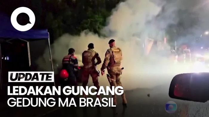 Video: Dua Ledakan Guncang Gedung Mahkamah Agung Brasil, 1 Orang Tewas