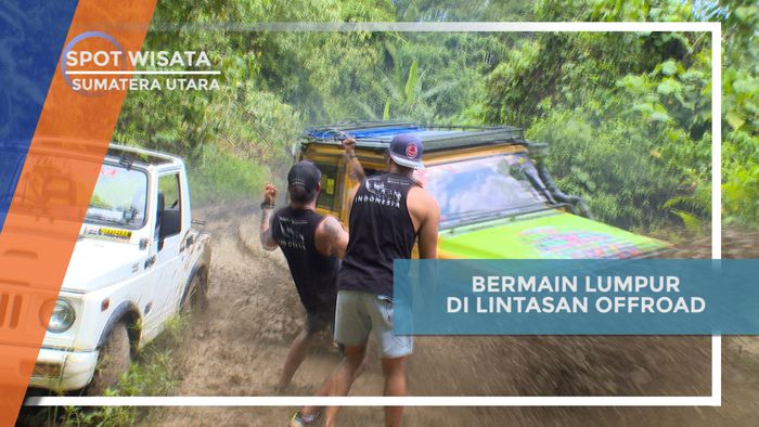  Bermain Lumpur Seru di Jalur Offroad Medan