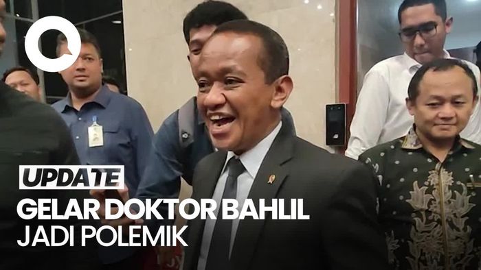 Video Polemik Gelar Doktor Bahlil: Dari Kelulusan Ditangguhkan hingga Bantahan