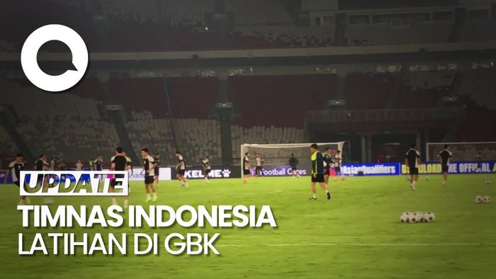 Video: Momen Timnas Indonesia Latihan Jelang Tanding Lawan Jepang