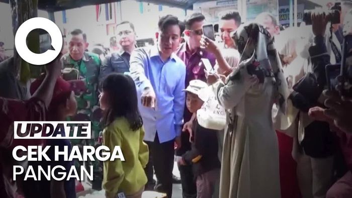 Video: Gibran Blusukan ke Pasar Rakyat Butta Salewangang Maros