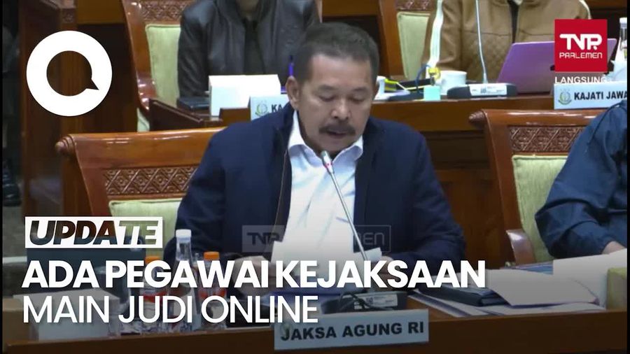 Video: Pengakuan Jaksa Agung Tindak Lanjuti Anak Buah yang Main Judol Meski Iseng