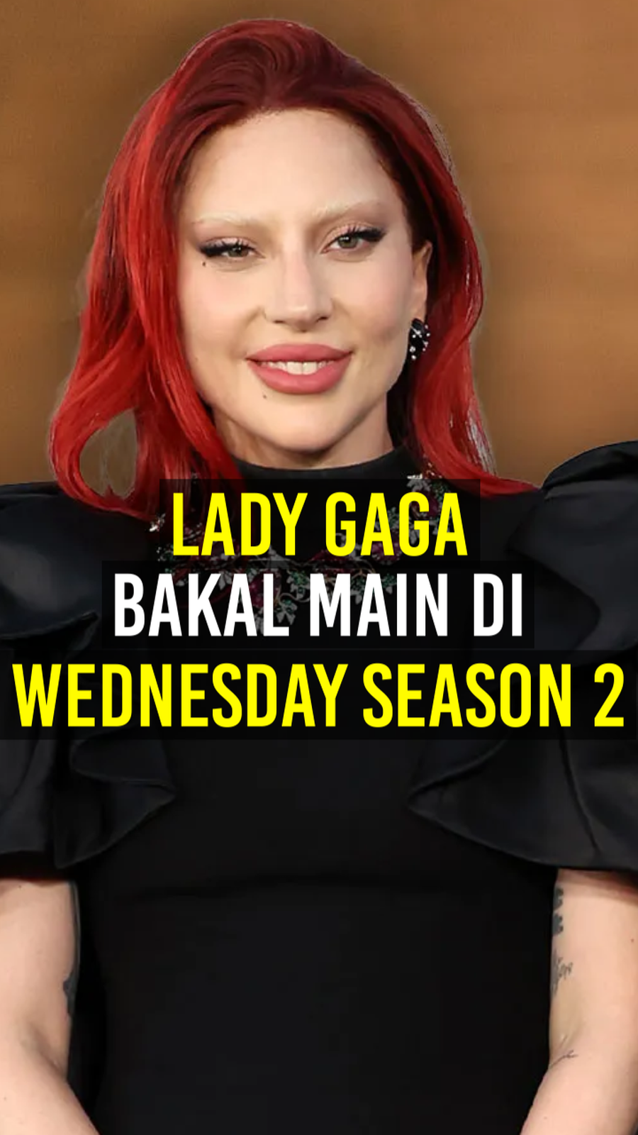Video: Lady Gaga Bakal Gabung Jenna Ortge di Wednesday Season 2