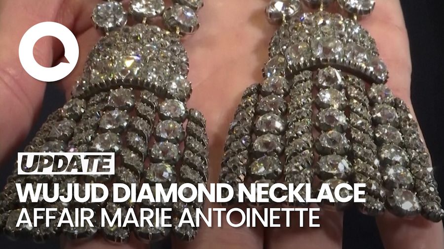 Video: Mewahnya Diamond Necklace Affair Marie Antoinette Bernilai Rp 76,4 miliar