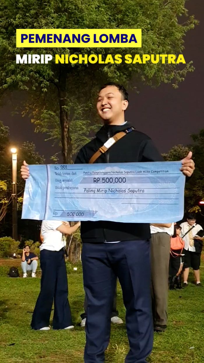 Video: Tampang Pemenang Lomba Mirip Nicholas Saputra