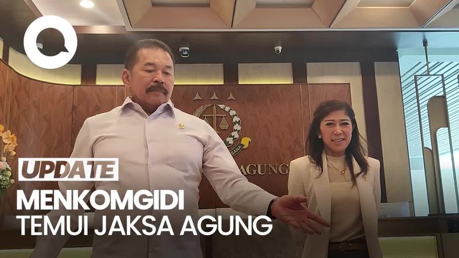 Video Menkomdigi Temui Jaksa Agung, Bicara Judol hingga Minta Pengawalan
