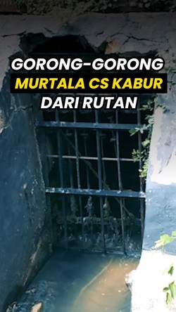 Video: Ini Gorong-gorong yang Jadi Jalan Murtala Cs Kabur dari Rutan Salemba